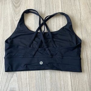Lululemon sports bra black size 8